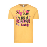Vintage Mustard my class is full of sweet hearts Vintage Tee - MaliasSmallBusiness