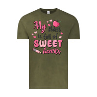 My Class Is Full Of Sweet Hearts Vintage Tee | Teevron