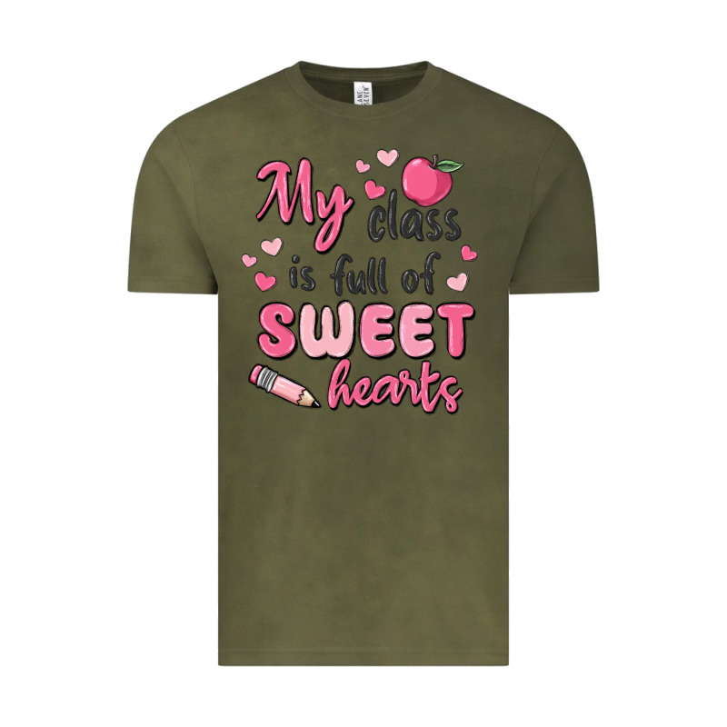 My Class Is Full Of Sweet Hearts Vintage Tee by MaliasSmallBusiness | Teevron