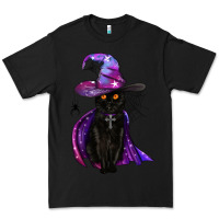 Black black witch cat Premium Tee - BundleAndBundleShop