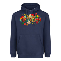Navy cinco de mayo custodian Heavyweight Hoodie - CowGirlArtShop