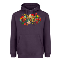 Plum cinco de mayo custodian Heavyweight Hoodie - CowGirlArtShop