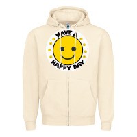 Sandshell Have A Happy Day Zipper Hoodie - Bettercallsaul