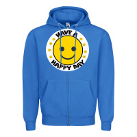 True Royal Have A Happy Day Zipper Hoodie - Bettercallsaul