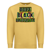 Antique Gold dope black daughter Premium Sweatshirt - CowGirlArtShop
