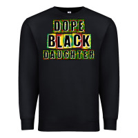 Black dope black daughter Premium Sweatshirt - CowGirlArtShop
