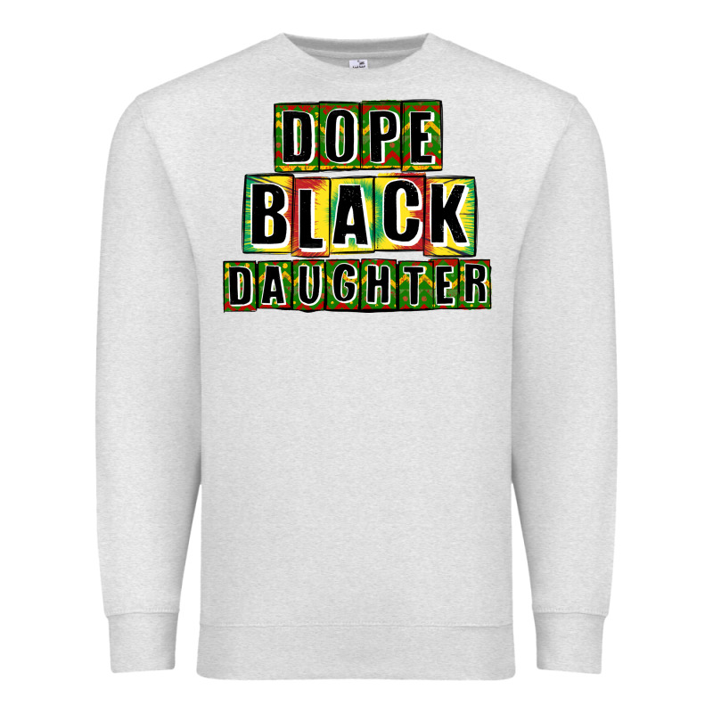 Dope Black Daughter Premium Sweatshirt by CowGirlArtShop | Teevron