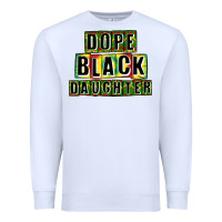 White dope black daughter Premium Sweatshirt - CowGirlArtShop