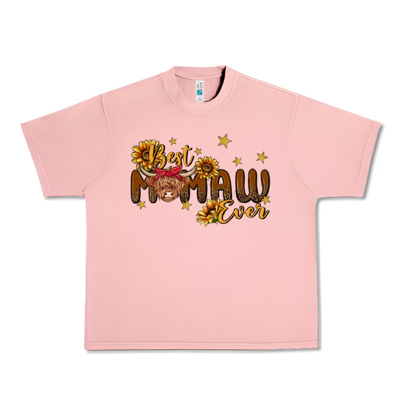 Best Mamaw Ever Cow Urban Heavy Tee by MaliasSmallBusiness | Teevron