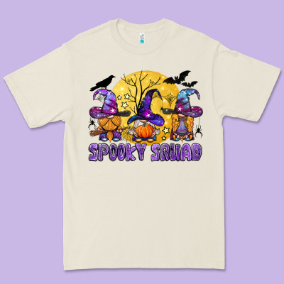 Spooky Squad Premium Tee Designed By Bundleandbundleshop
