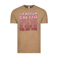 Vintage Coffee im medium ghetto i keep it classy but deep down pn Vintage Tee - MaliasSmallBusiness