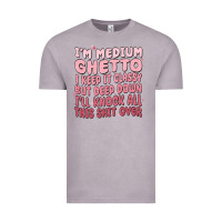 Vintage Zinc im medium ghetto i keep it classy but deep down pn Vintage Tee - MaliasSmallBusiness