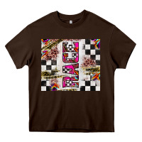 Chocolate Brown race Heavy Core Tee - JahusDesignShop