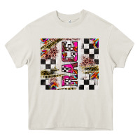 Cream race Heavy Core Tee - JahusDesignShop