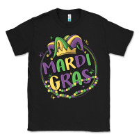 Black mardi gras Classic Tee - MaliasSmallBusiness