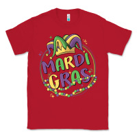 Red mardi gras Classic Tee - MaliasSmallBusiness