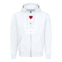White drink wine, read books, be happy Zipper Hoodie - Bettercallsaul