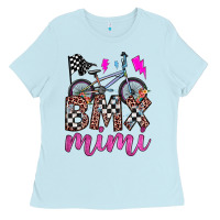 Baby Blue bmx mimi Ladies Tee - JahusDesignShop
