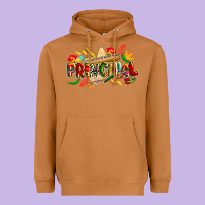 Cinco De Mayo Principal Heavyweight Hoodie Designed By Cowgirlartshop