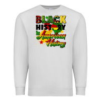 Dove Grey black history is american history Premium Sweatshirt - CowGirlArtShop