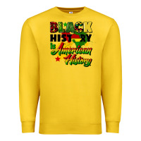 Lemon black history is american history Premium Sweatshirt - CowGirlArtShop