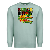 Seafoam black history is american history Premium Sweatshirt - CowGirlArtShop