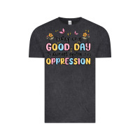 Vintage Black today is a good day to disrupt systems of oppressi Vintage Tee - MaliasSmallBusiness