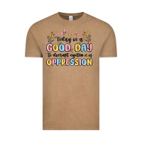 Vintage Coffee today is a good day to disrupt systems of oppressi Vintage Tee - MaliasSmallBusiness