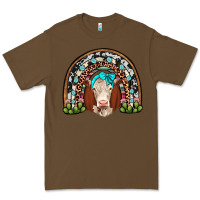 Cacao hereford rainbow Premium Tee - JahusDesignShop
