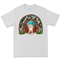 Dove Grey hereford rainbow Premium Tee - JahusDesignShop