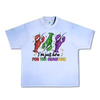 Grape Ice i'm just here for the crawfish Urban Heavy Tee - MaliasSmallBusiness