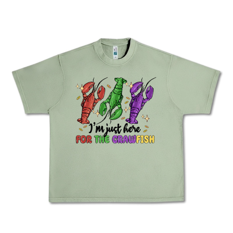 I'm Just Here For The Crawfish Urban Heavy Tee by MaliasSmallBusiness | Teevron