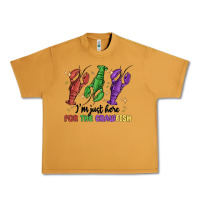 Peanut Butter i'm just here for the crawfish Urban Heavy Tee - MaliasSmallBusiness