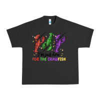 Pigment Black i'm just here for the crawfish Urban Heavy Tee - MaliasSmallBusiness