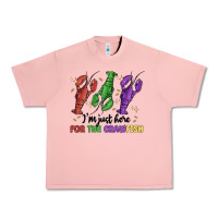 Salmon i'm just here for the crawfish Urban Heavy Tee - MaliasSmallBusiness