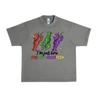 Tornado i'm just here for the crawfish Urban Heavy Tee - MaliasSmallBusiness