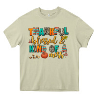 Mossy thankful  blessed and kind of a mess Heavy Core Tee - AdoDesignShop