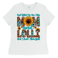 White god gifted me two titles mom and lolli  and i rock Ladies Tee - JahusDesignShop
