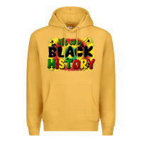 Mustard we are black history Premium Hoodie - CowGirlArtShop