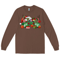Chestnut Christmas Game Controller Long Sleeve Tee - MaliasSmallBusiness