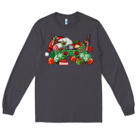 Smoke Christmas Game Controller Long Sleeve Tee - MaliasSmallBusiness