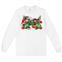 White Christmas Game Controller Long Sleeve Tee - MaliasSmallBusiness