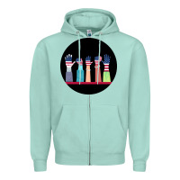 America Zipper Hoodie | Teevron