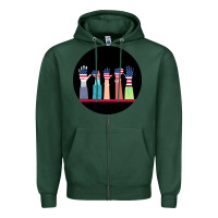 Sports Green America Zipper Hoodie - Bettercallsaul