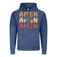 Vintage Denim amen Vintage Hoodie - MaliasSmallBusiness