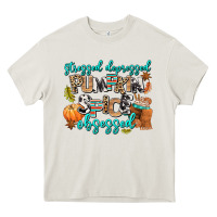 Cream stressed depressed pumpkin spice obsessed Heavy Core Tee - AdoDesignShop
