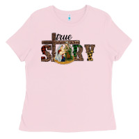 Bubblegum Pink true story holy family Ladies Tee - RanaPortraitStore