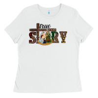 White true story holy family Ladies Tee - RanaPortraitStore