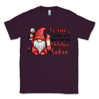 Plum wine because you cant run this shitshow sober Classic Tee - MaliasSmallBusiness