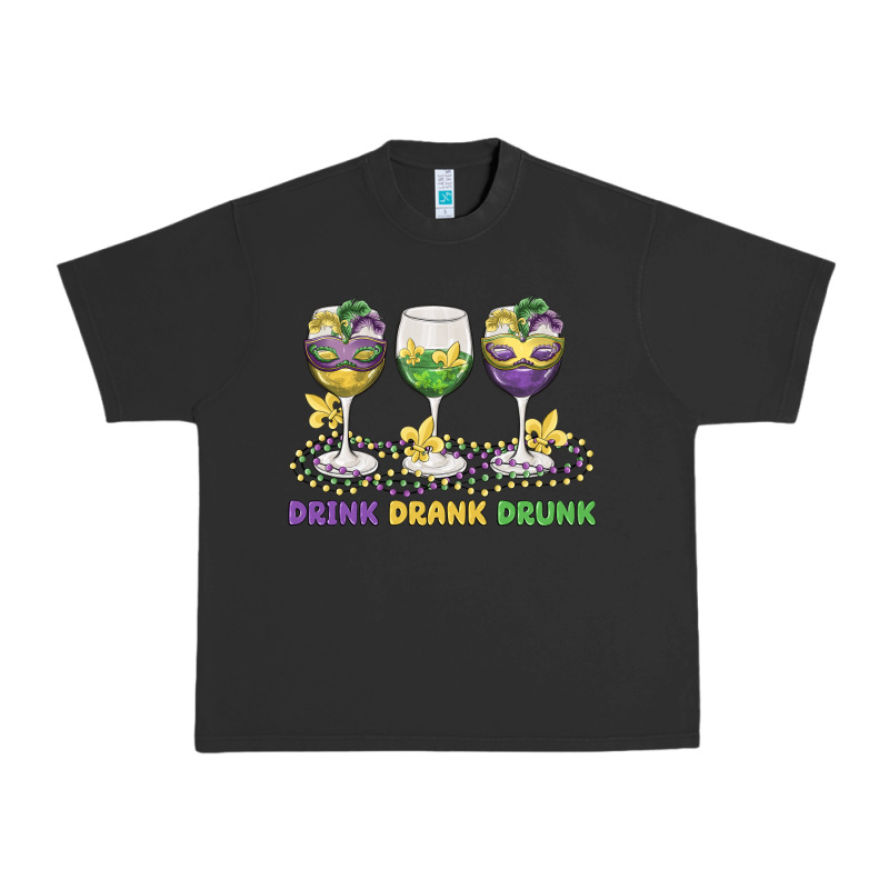 Drink Drank Drunk Urban Heavy Tee by MaliasSmallBusiness | Teevron